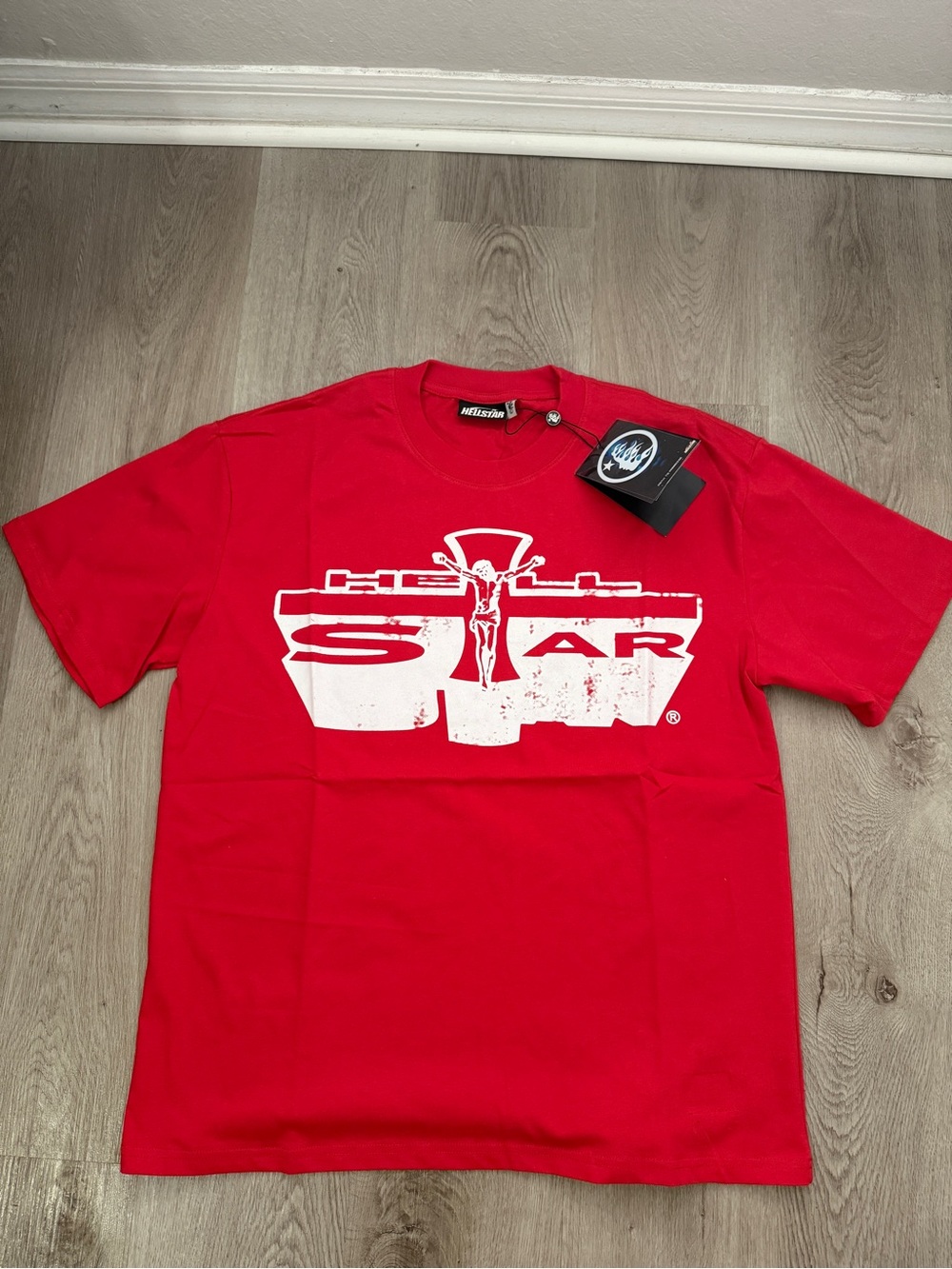 Hellstar Red Logo Short Sleeve Tee